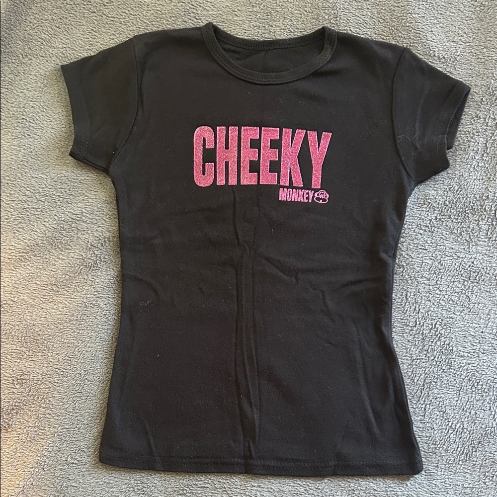Vintage Cheeky Monkey Babydoll Tee